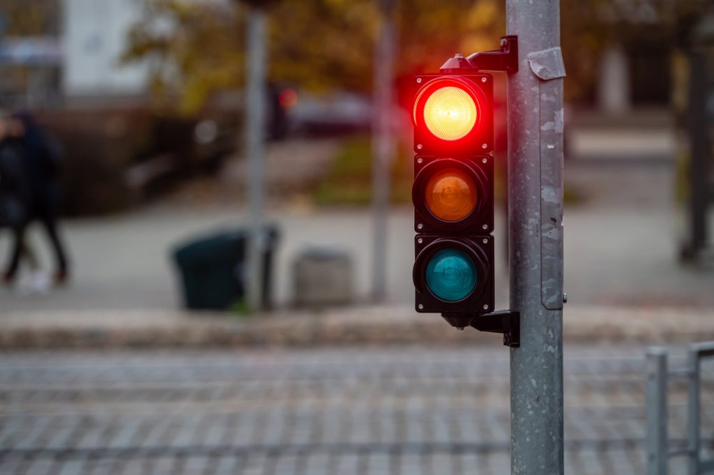 City traffic light